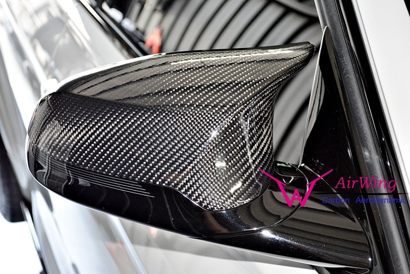 BMW F80 M3 F82 M4 carbon mirror caps-replacement 1